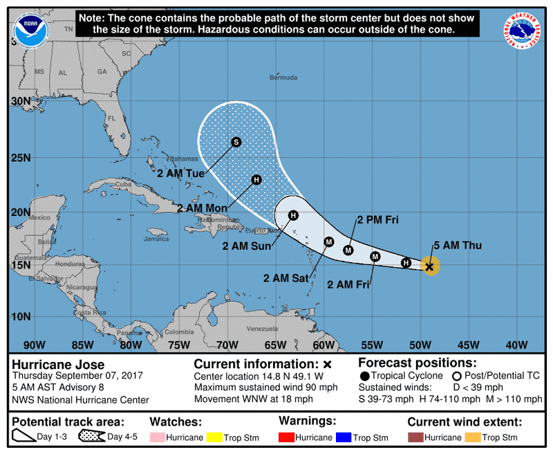 Illustration for article titled There Are Now Officially Three Hurricanes Churning in the Atlantic